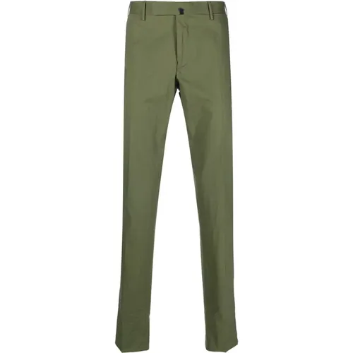 Slim-Fit Cotton Stretch Trousers , male, Sizes: S, M, L, XL - Incotex - Modalova