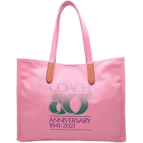 Pre-owned Tote Bags, female, , Size: ONE SIZE Pre-owned Canvas totes - Coach Pre-owned - Modalova