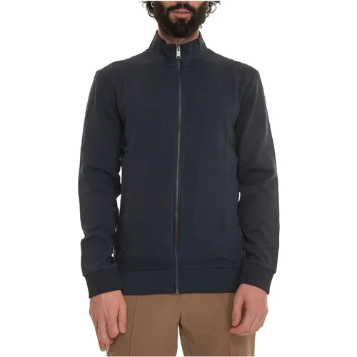Shepherd50 Sweatshirt with zip , male, Sizes: XL, S, 2XL, M, L, 3XL - Boss - Modalova