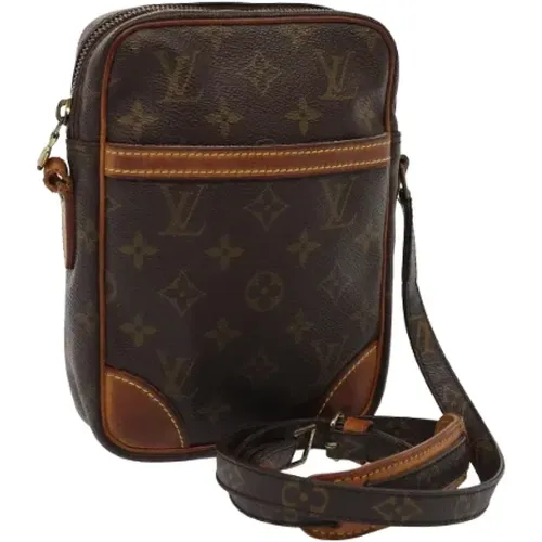 Pre-owned Canvas shoulder-bags , female, Sizes: ONE SIZE - Louis Vuitton Vintage - Modalova