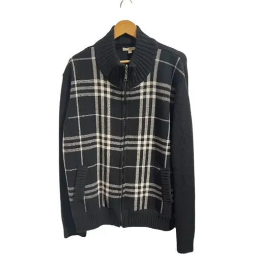 Pre-owned Knitwear & Sweatshirts, male, , Size: 2XS Pre-owned Wool tops - Burberry Vintage - Modalova