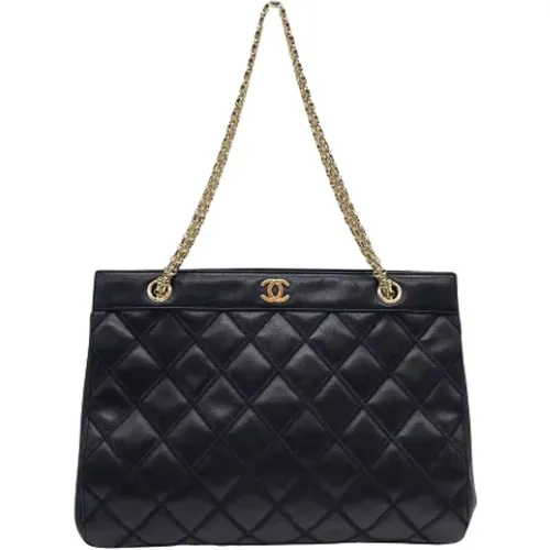 Pre-owned Tote Bags, female, , Size: ONE SIZE Pre-owned Leather totes - Chanel Vintage - Modalova