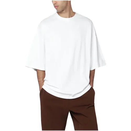 T-Shirts, male, , Size: XL T-Shirt Girocollo Manica Corta - Entire Studios - Modalova