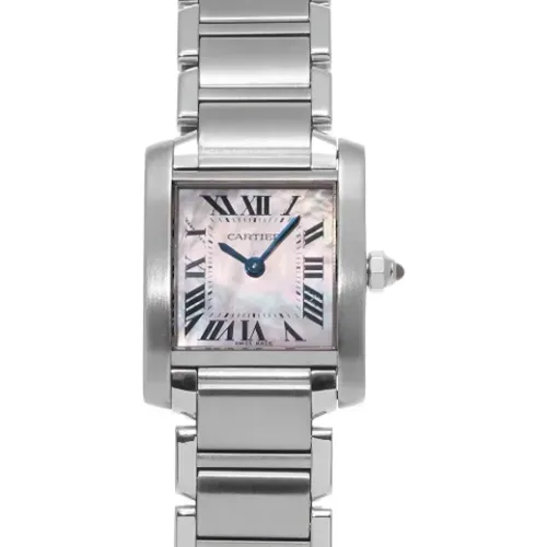 Pre-owned Watches, female, , Size: ONE SIZE Pre-owned Glass watches - Cartier Vintage - Modalova