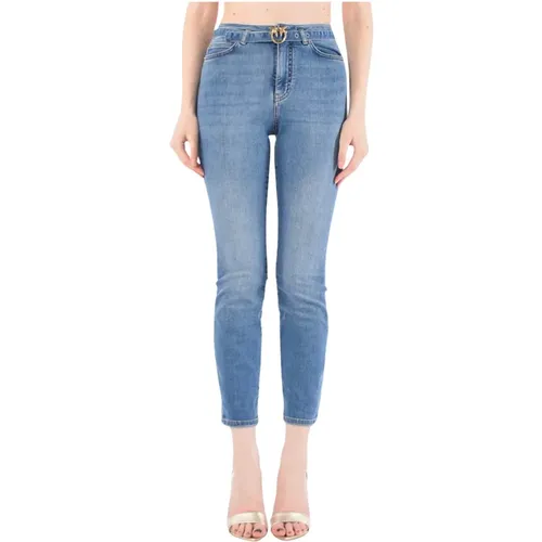 Skinny Jeans , Damen, Größe: W30 - pinko - Modalova