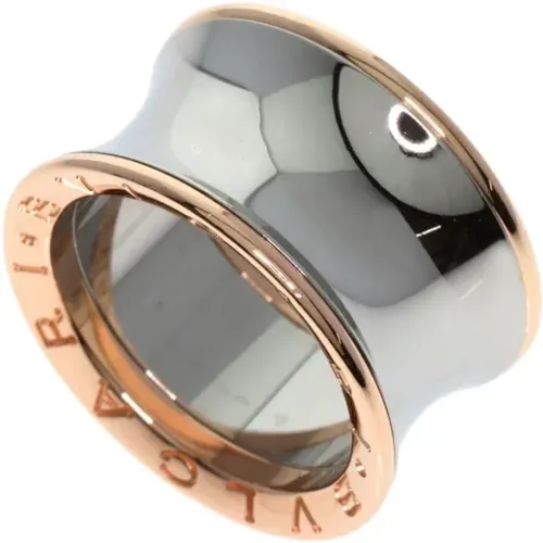 Pre-owned Jewellery, female, , Size: ONE SIZE Pre-owned Rose Gold rings - Bvlgari Vintage - Modalova