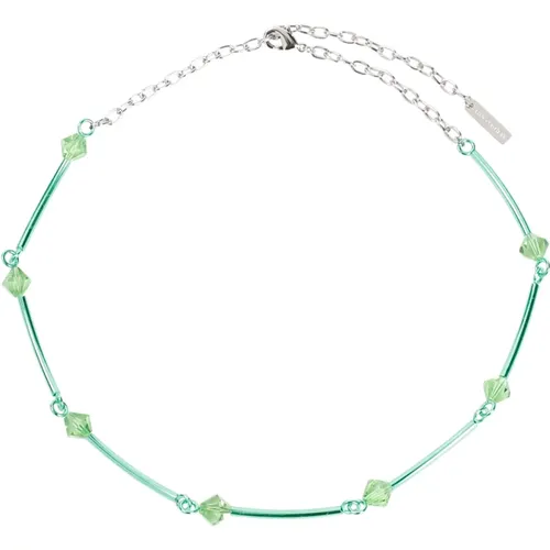 Grüne Spark Kette Halskette - Hugo Kreit - Modalova