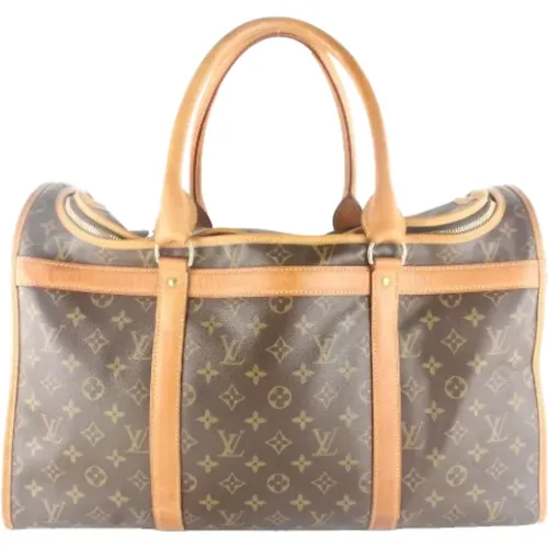 Pre-owned Weekend Bags, female, , Size: ONE SIZE Pre-owned Canvas louis-vuitton-bags - Louis Vuitton Vintage - Modalova