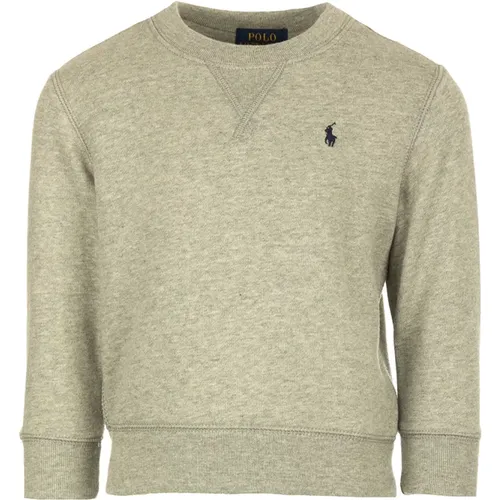 Grauer Pullover Felpa Stil - Ralph Lauren - Modalova