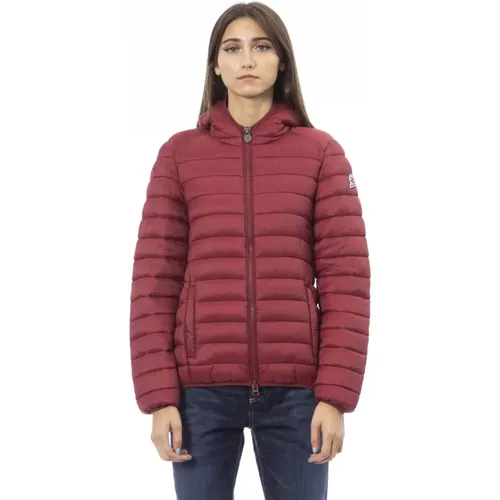 Gepolsterte Jacke mit Kapuze und individuellen Trägern , Damen, Größe: M - Invicta - Modalova