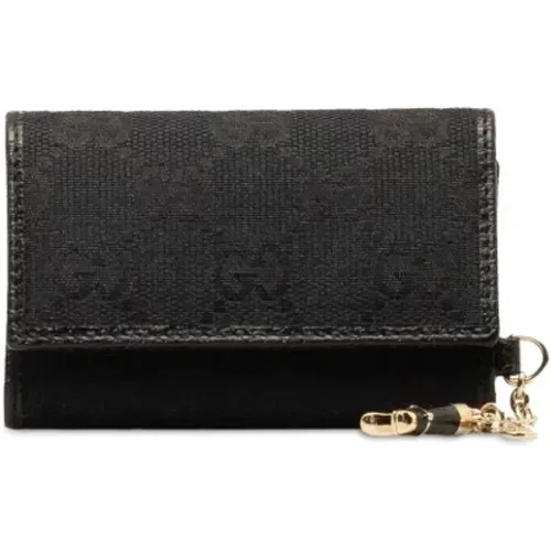 Pre-owned Accessories, female, , Size: ONE SIZE Pre-owned Canvas wallets - Gucci Vintage - Modalova