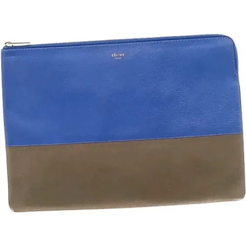 Pre-owned Clutches, female, , Size: ONE SIZE Pre-owned Leather celine-bags - Celine Vintage - Modalova