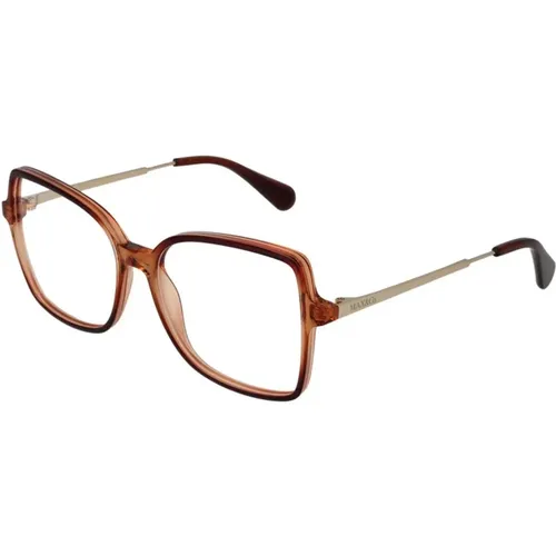 Glasses, female, , Size: ONE SIZE Square Plastic Optical Frames for Women - Max & Co - Modalova