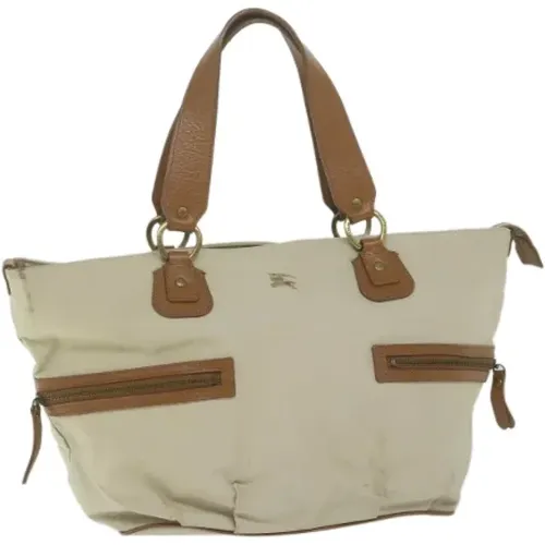 Pre-owned Canvas totes , female, Sizes: ONE SIZE - Burberry Vintage - Modalova