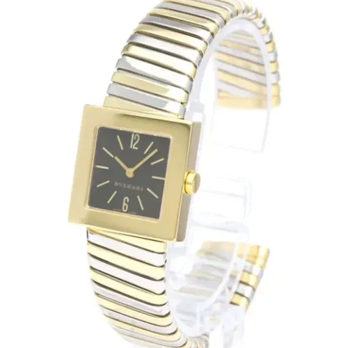 Pre-owned Watches, female, , Size: ONE SIZE Pre-owned Stainless Steel watches - Bvlgari Vintage - Modalova