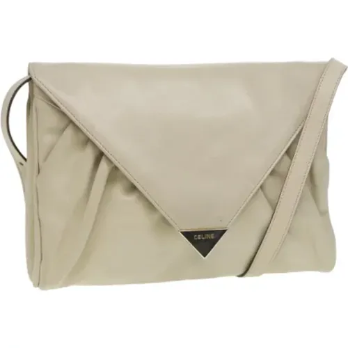 Pre-owned Cross Body Bags, female, , Size: ONE SIZE Pre-owned Leather celine-bags - Celine Vintage - Modalova