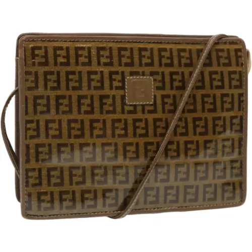 Pre-owned Cross Body Bags, female, , Size: ONE SIZE Pre-owned Canvas fendi-bags - Fendi Vintage - Modalova