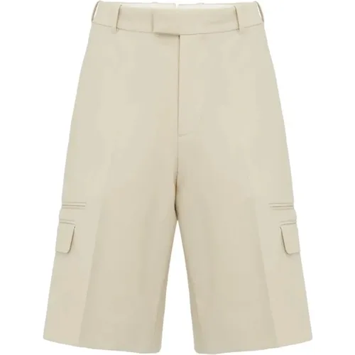 Cotton Knee-Length Shorts , male, Sizes: M, L - alexander mcqueen - Modalova