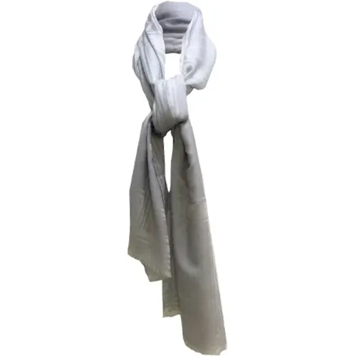 Pre-owned Scarves, female, , Size: ONE SIZE Pre-owned Cashmere scarves - Chanel Vintage - Modalova