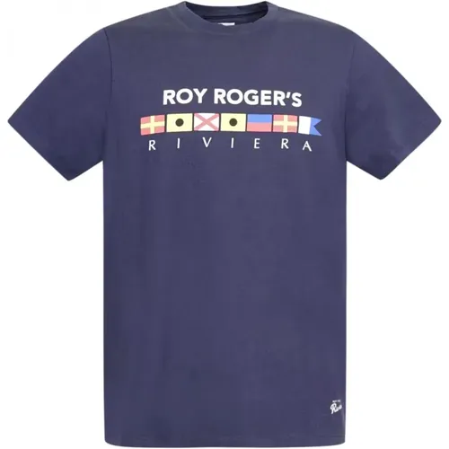 T-Shirts, male, , Size: XS T-Shirts - Roy Roger's - Modalova