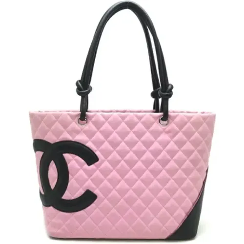 Pre-owned Tote Bags, female, , Size: ONE SIZE Pre-owned Leather totes - Chanel Vintage - Modalova