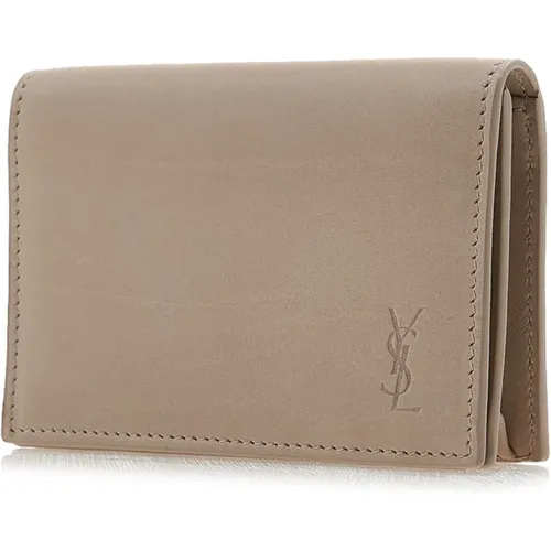 Wallets Cardholders , male, Sizes: ONE SIZE - Saint Laurent - Modalova