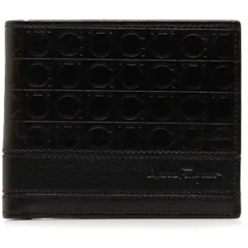 Pre-owned Wallets, male, , Size: ONE SIZE Pre-owned Leather wallets - Salvatore Ferragamo Pre-owned - Modalova