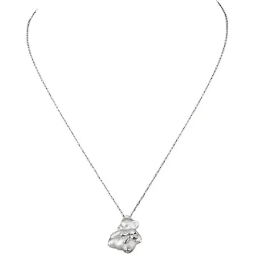 Pre-owned Jewellery, female, , Size: ONE SIZE Pre-owned Silver necklaces - Tiffany & Co. Pre-owned - Modalova