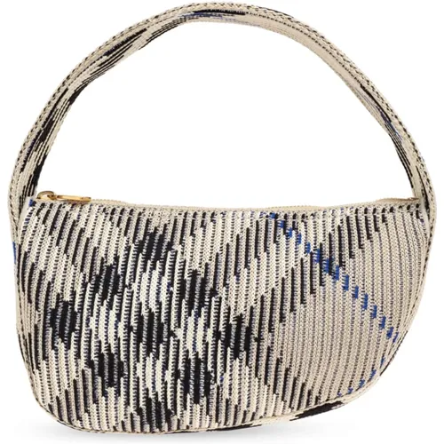 Handbags, female, , Size: ONE SIZE Checkered Handbag - Burberry - Modalova