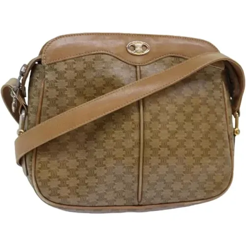 Pre-owned Cross Body Bags, female, , Size: ONE SIZE Pre-owned Canvas celine-bags - Celine Vintage - Modalova