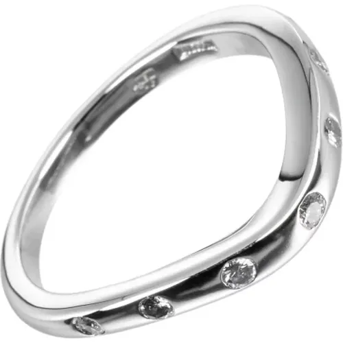 Pre-owned Jewellery, female, , Size: ONE SIZE Pre-owned Platinum rings - Bvlgari Vintage - Modalova