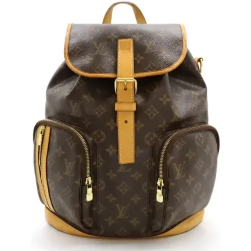 Pre-owned Backpacks, male, , Size: ONE SIZE Pre-owned Canvas backpacks - Louis Vuitton Vintage - Modalova