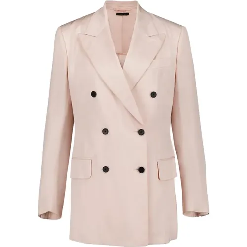 Light Double-Breasted Blazer , female, Sizes: S, 2XS - Tom Ford - Modalova