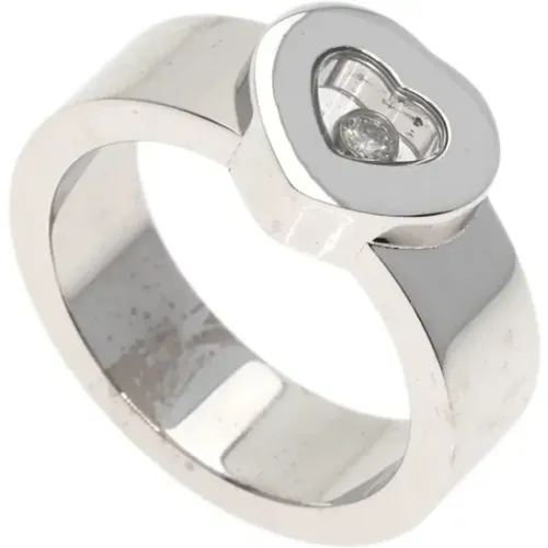 Pre-owned Jewellery, female, , Size: ONE SIZE Pre-owned White Gold rings - Chopard Pre-owned - Modalova