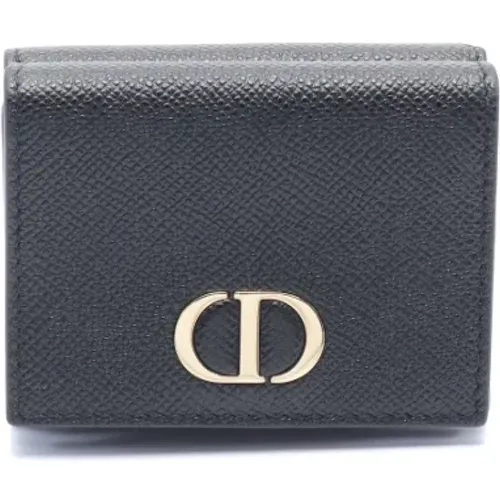 Pre-owned Leather wallets , female, Sizes: ONE SIZE - Dior Vintage - Modalova