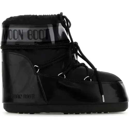 Winter Boots, male, , Size: 9 US Satin Icon Low Ankle Boots - moon boot - Modalova