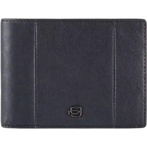 Blaue Brief Brieftasche mit RFID-Schutz - Piquadro - Modalova