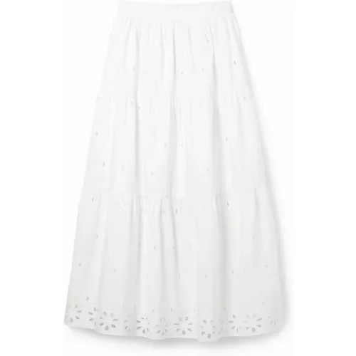 Maxi Skirts , Damen, Größe: XL - Desigual - Modalova