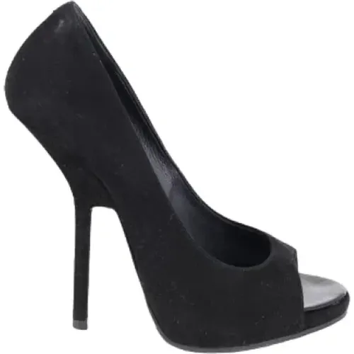 Pre-owned Suede heels , female, Sizes: 4 UK - Giuseppe Zanotti Pre-owned - Modalova