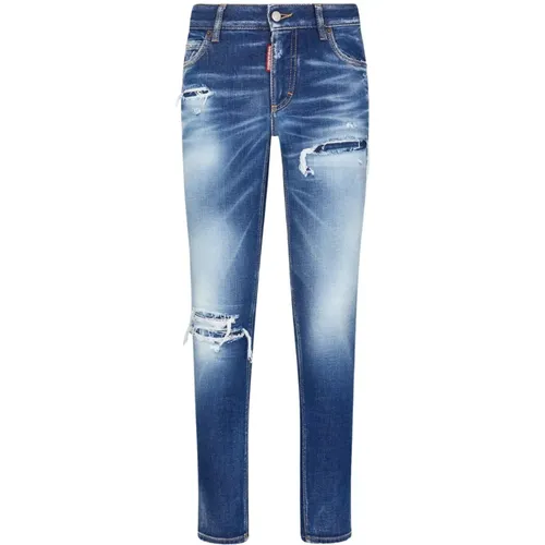 Fashionable Jeans , female, Sizes: S, XS, 3XS, 2XS - Dsquared2 - Modalova