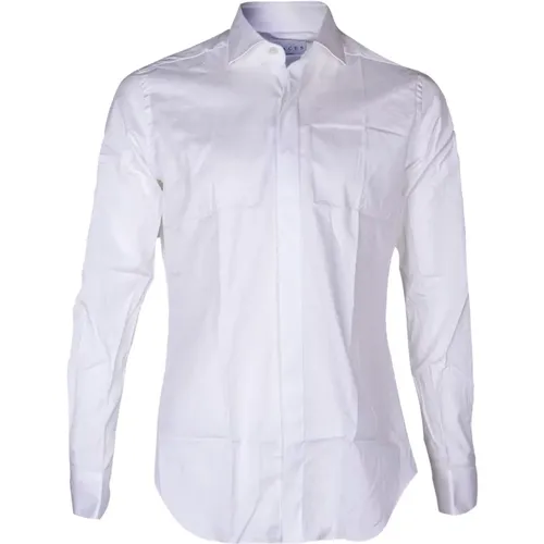 Tailored Oxford Cotton Shirt Made in Italy , male, Sizes: L, 3XL - Xacus - Modalova