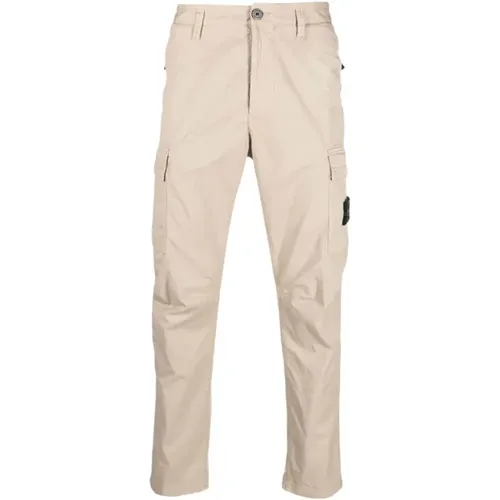 Cargo Twill Baumwollhose - Stone Island - Modalova