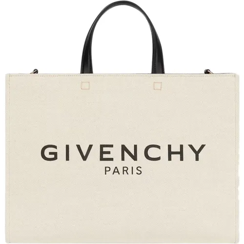 Tote Bags, female, , Size: ONE SIZE Tote Bag with Signature Print - Givenchy - Modalova