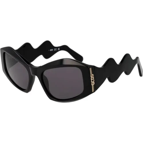 Sunglasses, unisex, , Size: ONE SIZE Cat Eye Acetate Sunglasses with UV Protection - Gcds - Modalova