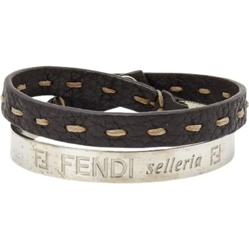 Pre-owned Fabric bracelets , female, Sizes: ONE SIZE - Fendi Vintage - Modalova