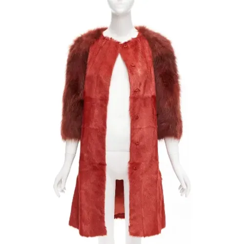 Pre-owned Fur outerwear , female, Sizes: M - Giambattista Valli Pre-owned - Modalova