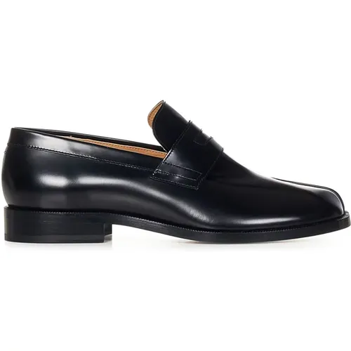 Split-Toe Leather Loafers , male, Sizes: 5 UK - Maison Margiela - Modalova