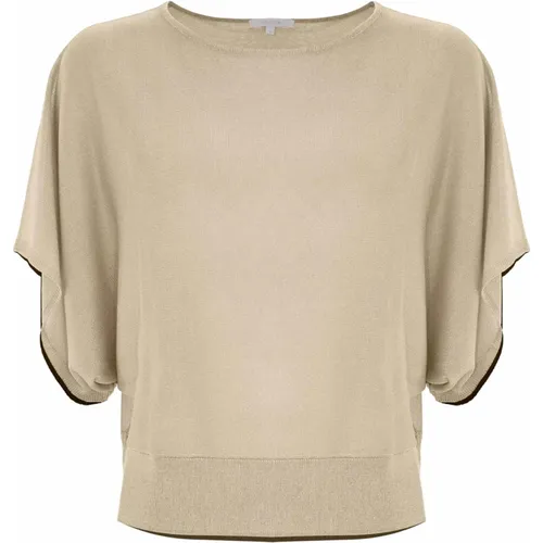 Blouses, female, , Size: L Silky Buttonless Blouse - Kocca - Modalova