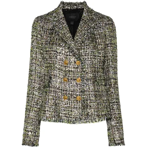 Blazers, female, , Size: S Tweed Blazer Jacket - Giambattista Valli - Modalova