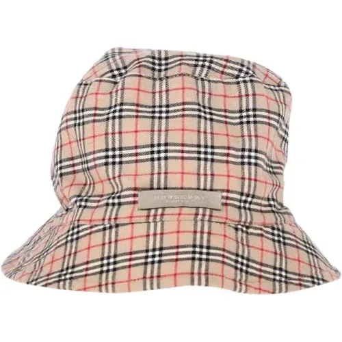Pre-owned Baumwolle hats , Damen, Größe: ONE Size - Burberry Vintage - Modalova
